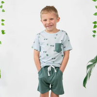 Thumbnail for BELAN J Everyday Shorts - Leafy Green