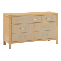 Thumbnail for NAMESAKE Eloise 7-Drawer Assembled Dresser - Honey / Performance Sand Eco-Weave