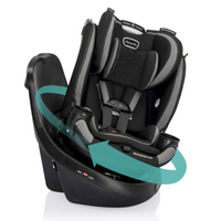 Thumbnail for EVENFLO Revolve360 SLIM Rotational Convertible Car Seat with Quick Clean Cover - Salem