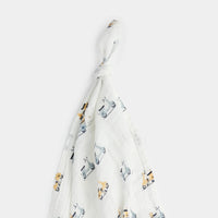 Thumbnail for FIRSTS Motorino Print Muslin Swaddle