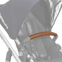 Thumbnail for UPPABABY Leather Bumper Bar Cover for Vista/Cruz/RumbleSeat - Saddle