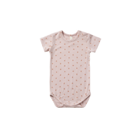 Thumbnail for QUINCY MAE Bamboo Short Sleeve Bodysuit - Twinkle