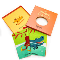 Thumbnail for THREADBEAR DESIGN Brave as a Bear Rag Book