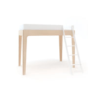 Thumbnail for OEUF Perch Loft Bed Full Size 54 - White/Birch