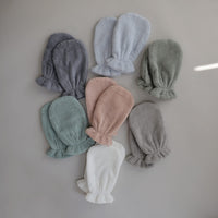 Thumbnail for MUSHIE Organic Cotton Bath Mitt (2-Pack) - Moss