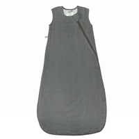 Thumbnail for PERLIMPINPIN Cotton Muslin Sleep Bag 0.7T - Charcoal