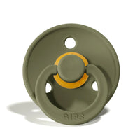 Thumbnail for BIBS Colour Pacifier Latex 2pk (6-18M) - Olive