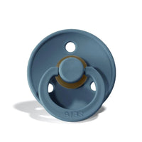 Thumbnail for BIBS Colour Pacifier Latex 2pk (6-18M) - Petrol Blue