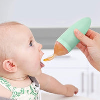 Thumbnail for BOON Squirt Baby Food Dispensing Spoon - Mint