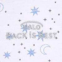 Thumbnail for HALO SleepSack Swaddle Cotton 1.5Tog - Midnight Moons Blue
