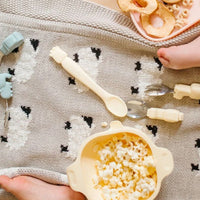 Thumbnail for LOULOU LOLLIPOP Feeding Spoon - Giraffe/Sunny Yellow