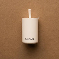 Thumbnail for MINIKA Straw Cup With Lid - Shell