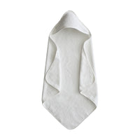 Thumbnail for MUSHIE Organic Cotton Baby Hooded Towel - Pearl