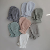 Thumbnail for MUSHIE Organic Cotton Bath Mitt (2-Pack) - Sea Mist