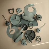 Thumbnail for MUSHIE Silicone Pacifier Holder Case - Dried Thyme
