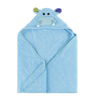 Thumbnail for ZOOCCHINI Baby Snow Terry Hooded Bath Towel (0-18M) - Henry Hippo