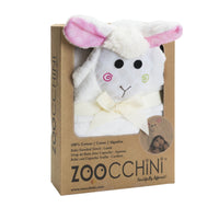 Thumbnail for ZOOCCHINI Baby Snow Terry Hooded Bath Towel (0-18M) - Lola Lamb