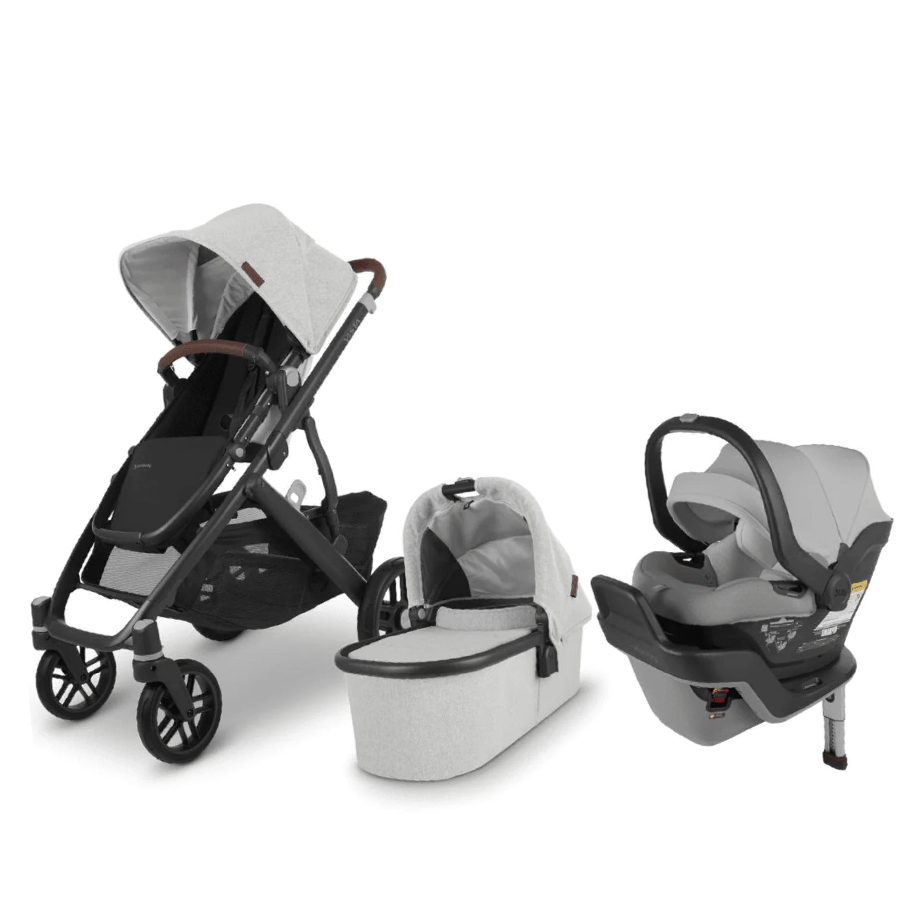 The Uppababy Vista Travel System.