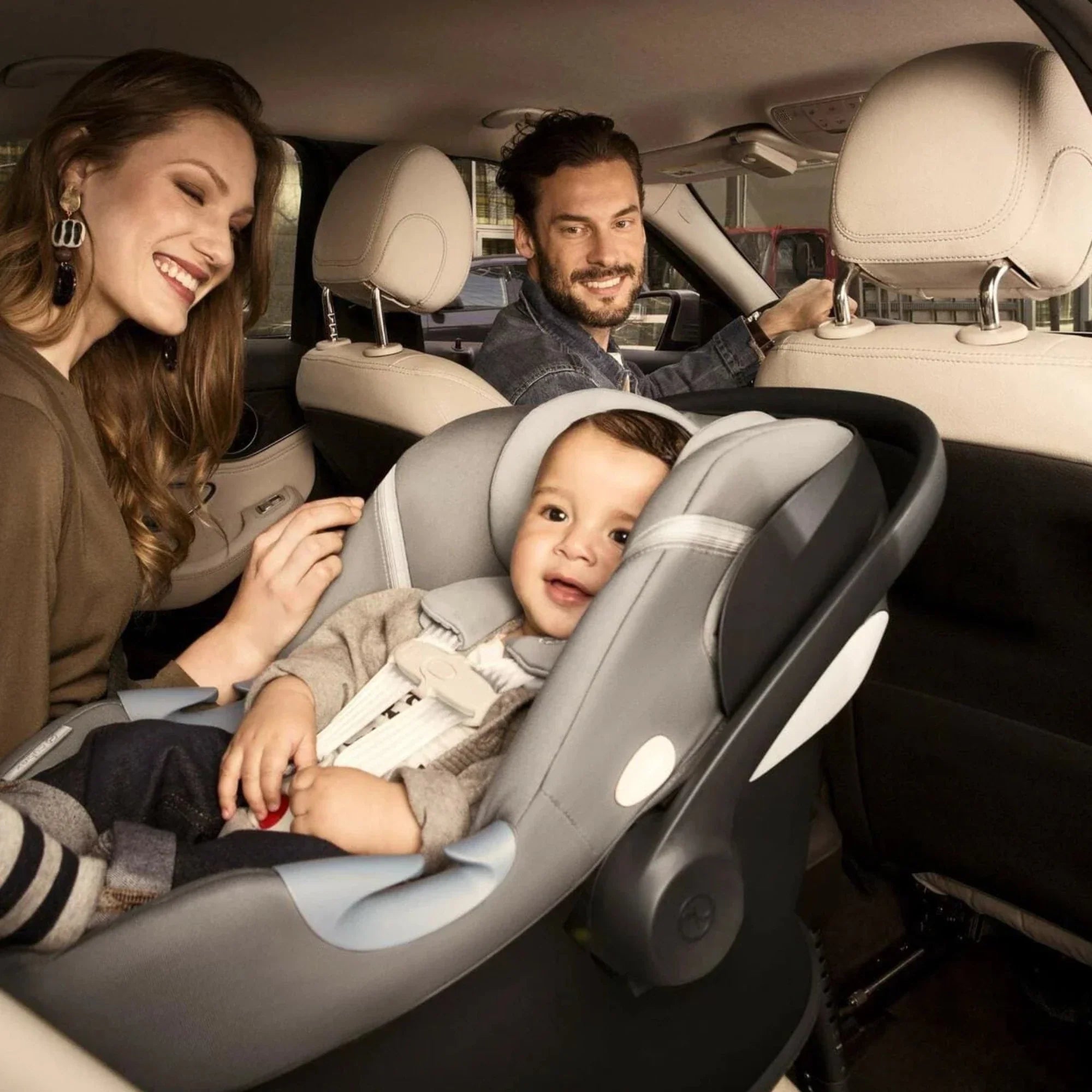 Cybex Aton 2 keeps baby safe and comfy, so they ride happy while parents enjoy peace of mind on every trip.  