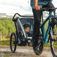 Thumbnail for THULE Chariot Cross 1-Seat Multisport Bike Trailer
