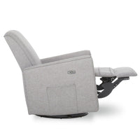 Thumbnail for KIDIWAY Sagittarius Power Recliner Easy Glider with Footrest - Granite