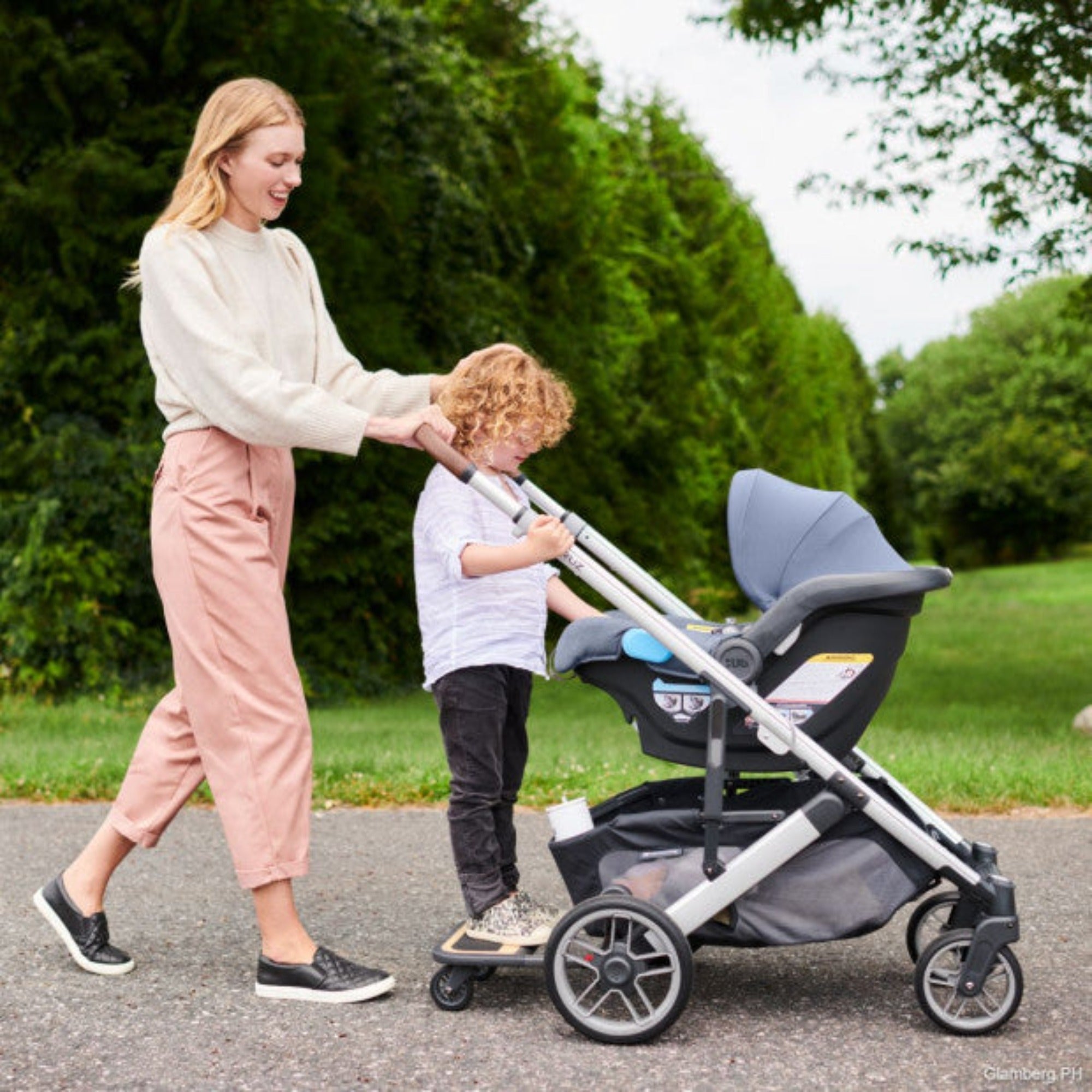 uppababy ride along board UPPAbaby - Cruz V2 Piggyback Ride Along Board
