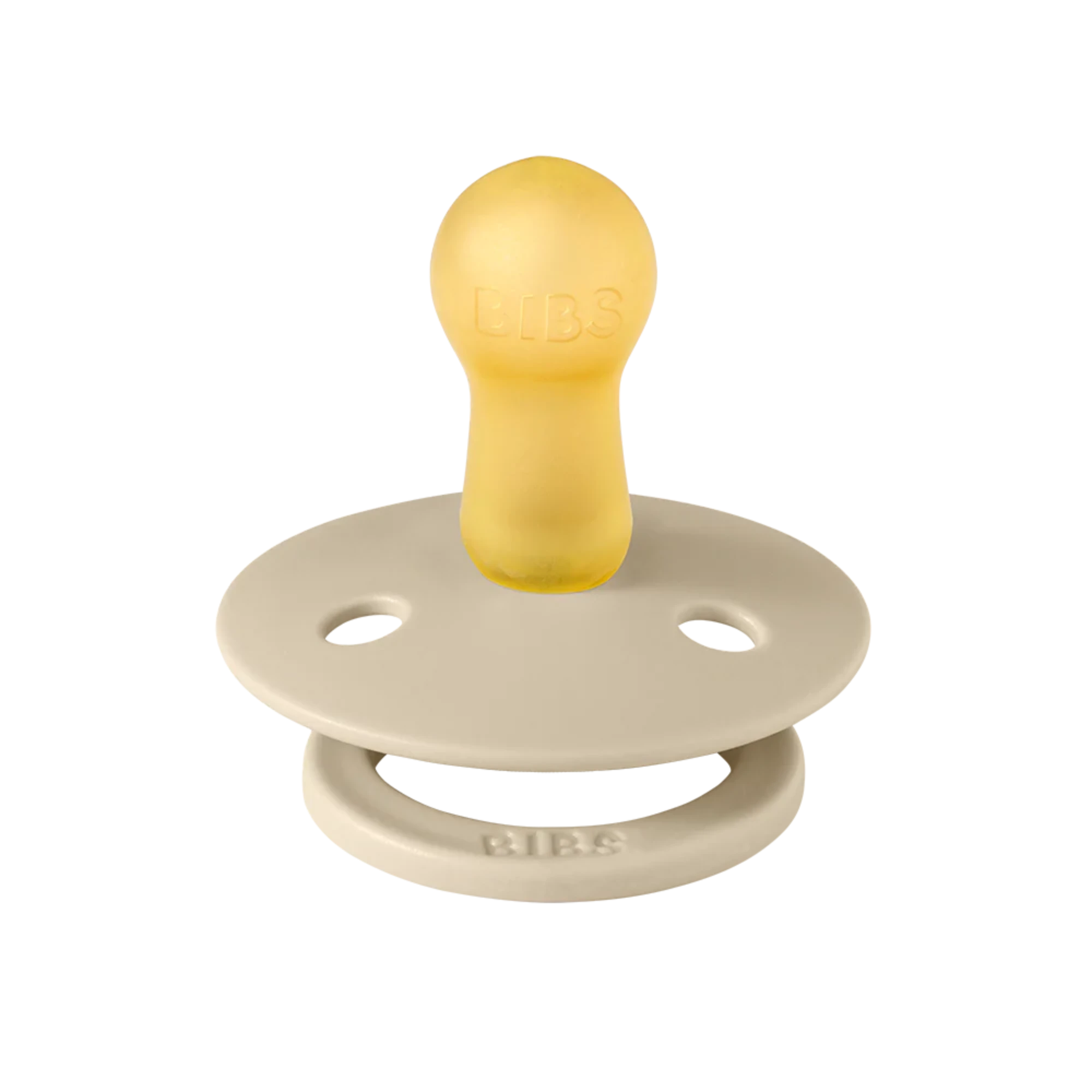 Sucettes BIBS Color Latex, lot de 2 - Vanille