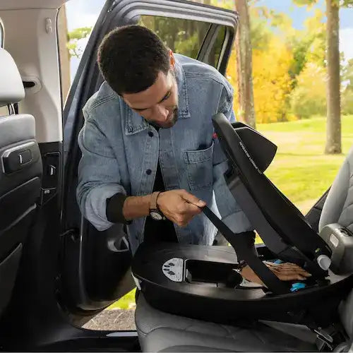 Siège auto rotatif pour bébé EVENFLO Revolve180 LiteMax - Gris cendré