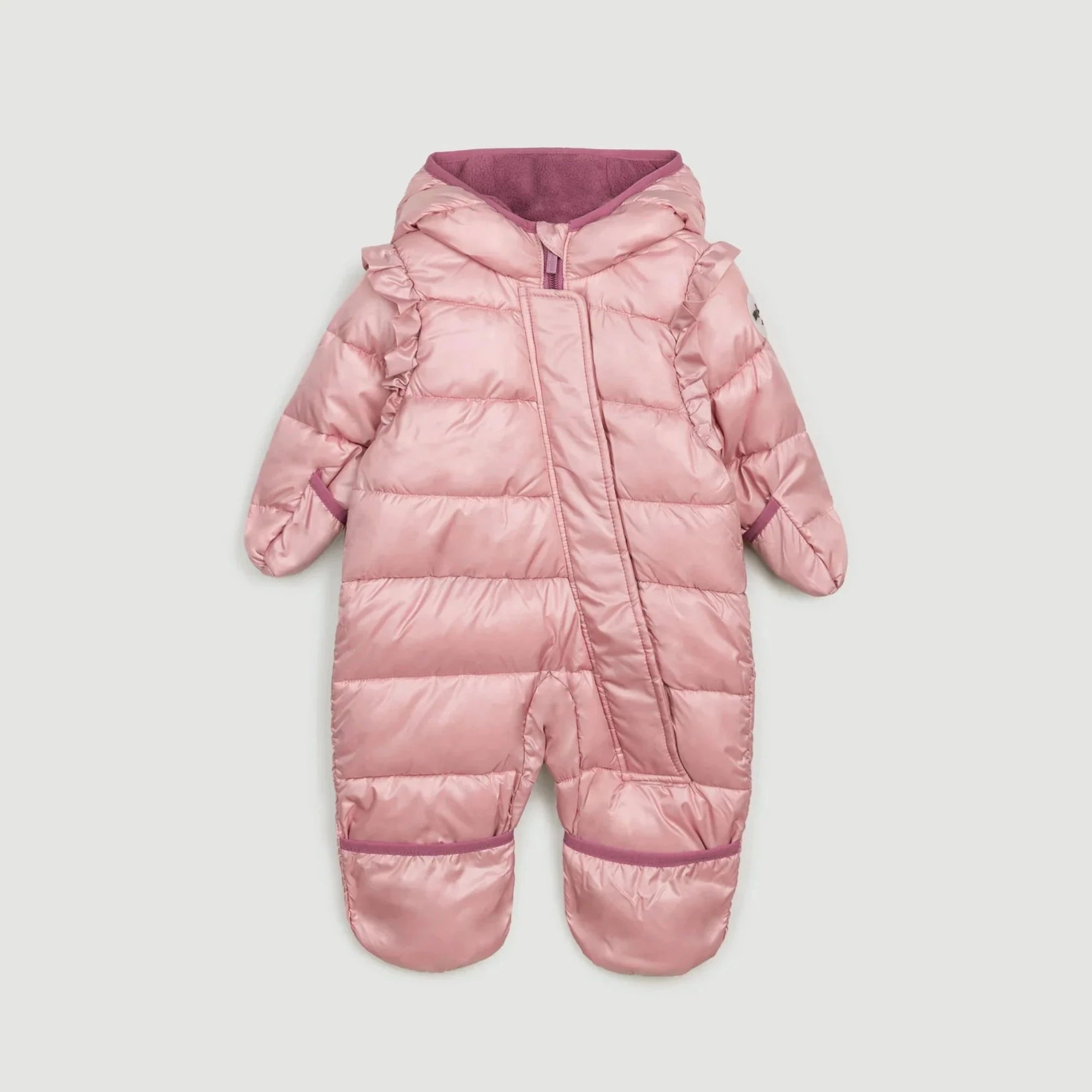 MILES THE LABEL Hooded Snowsuit - Rose