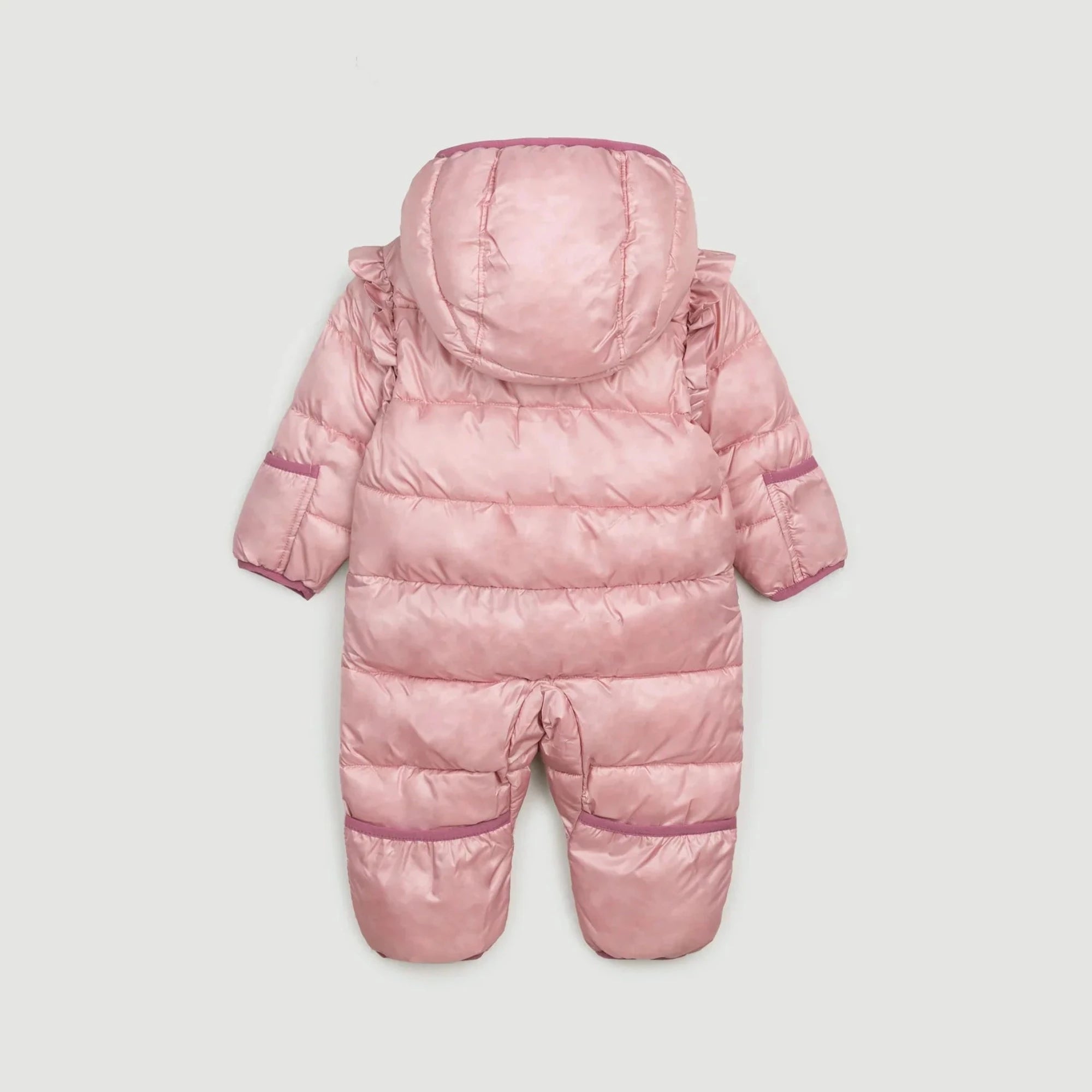MILES THE LABEL Hooded Snowsuit - Rose