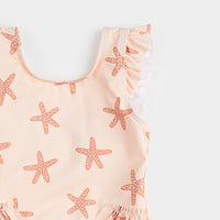 Thumbnail for PETIT LEM Starfish Print on Rose One-Piece Swimsuit