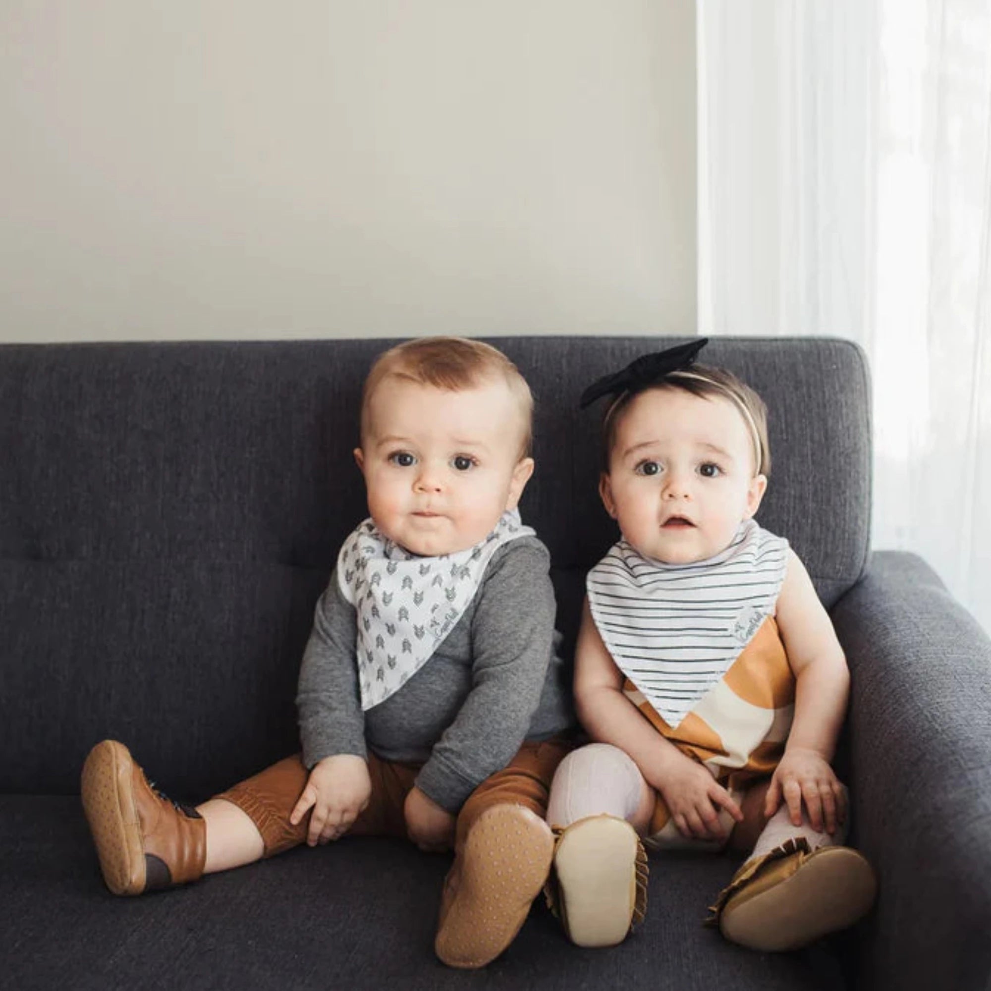 COPPER PEARL Bandana Bibs - Alta