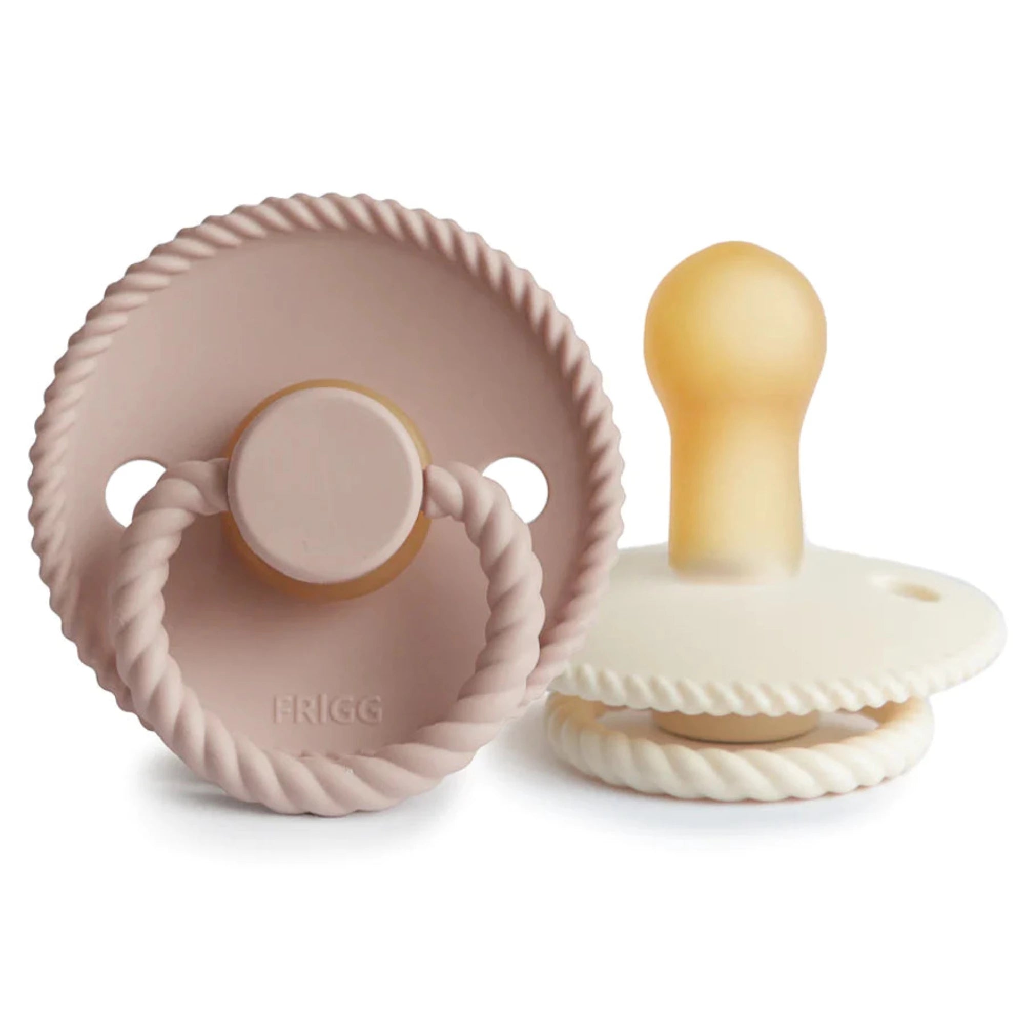 MUSHIE Frigg Rope Latex Baby Pacifier