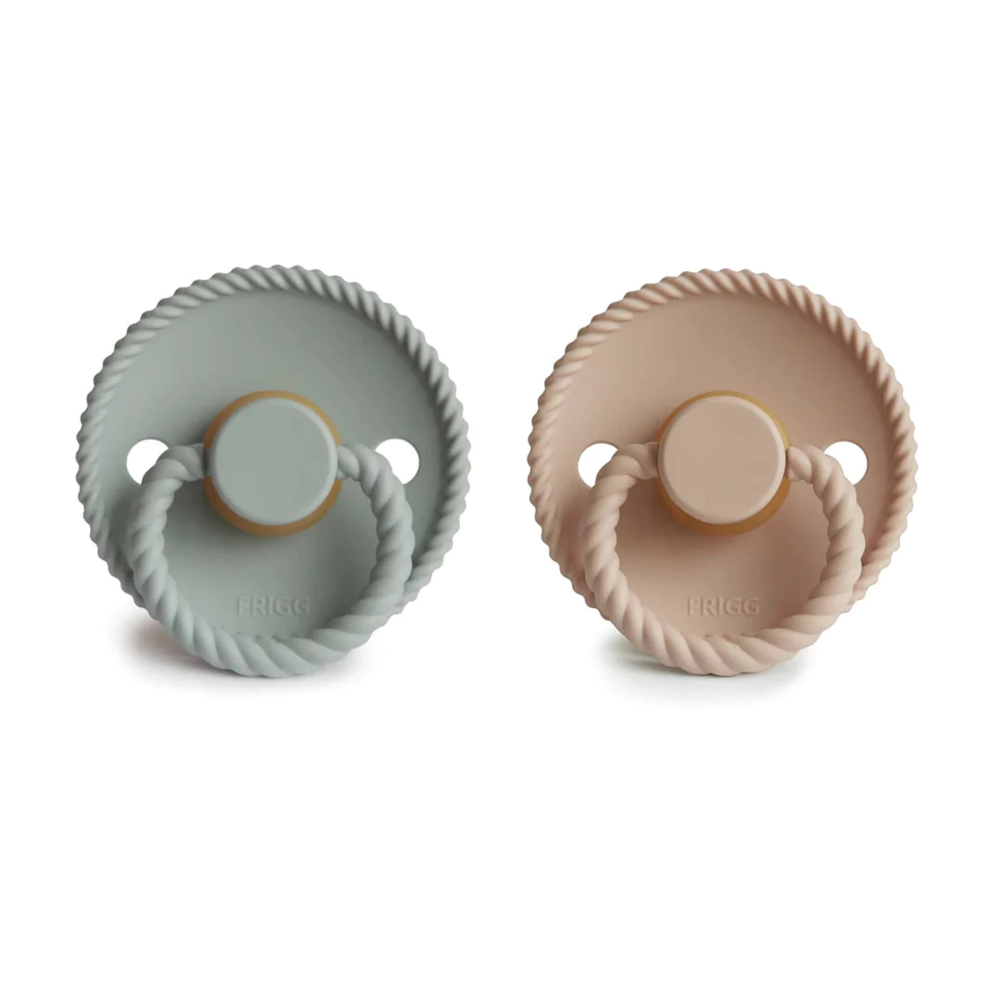 MUSHIE Frigg Rope Latex Baby Pacifier