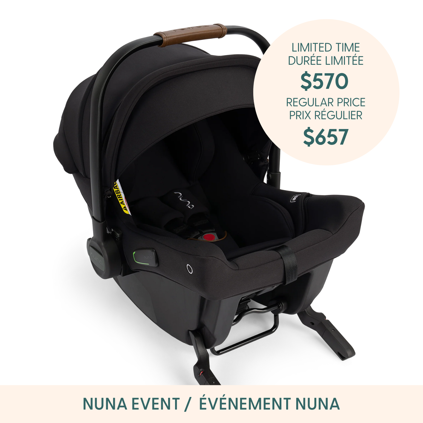 NUNA PIPA Urbn Infant Car Seat