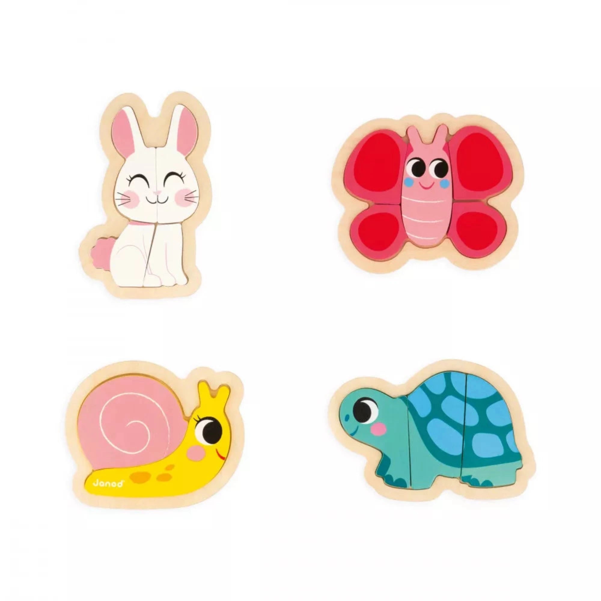 JANOD Garden 4 Progressive Puzzles