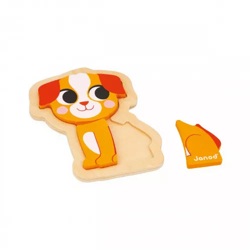 JANOD Pets 4 Progressive Puzzles