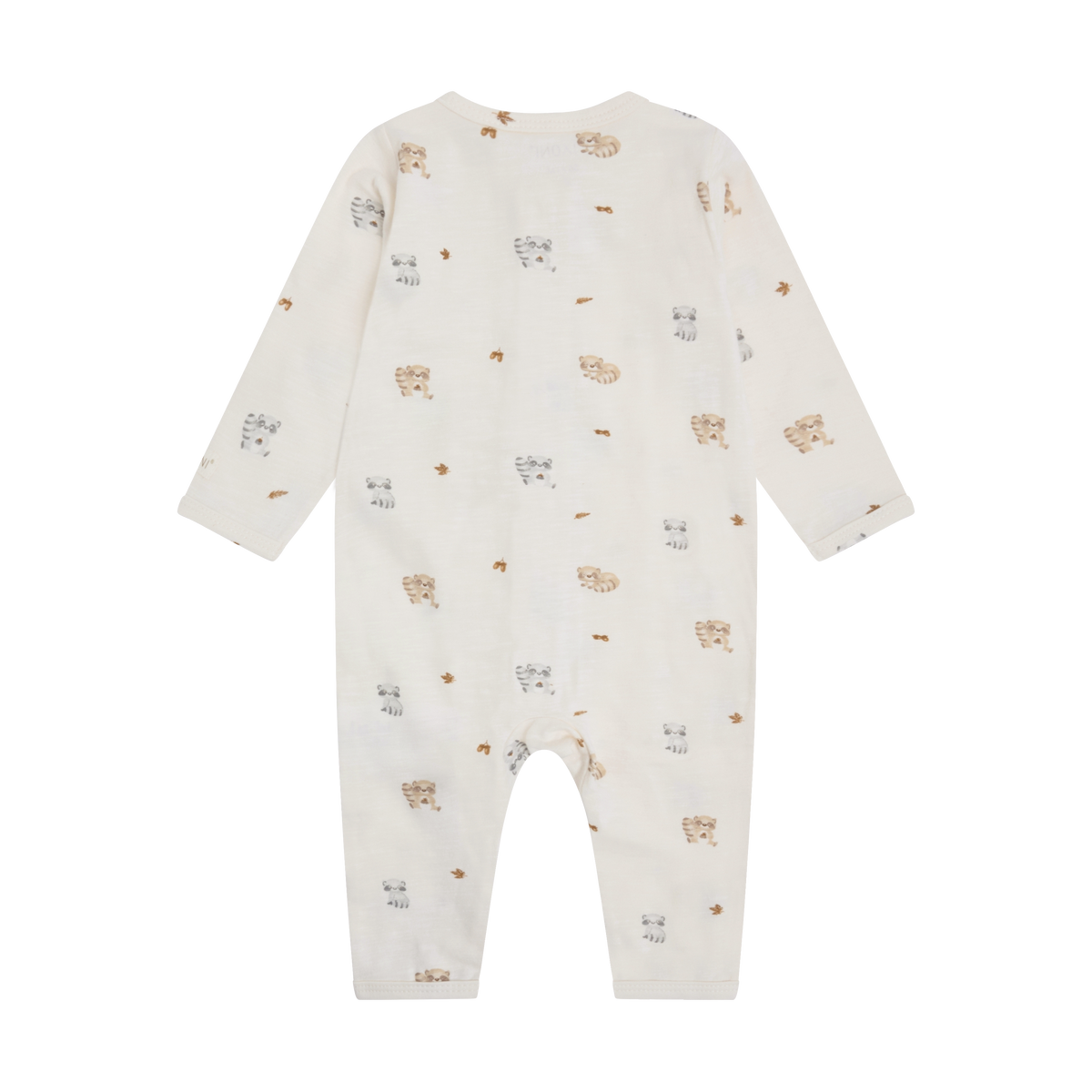 FIXONI Raccoon LS Jumpsuit Eggnog
