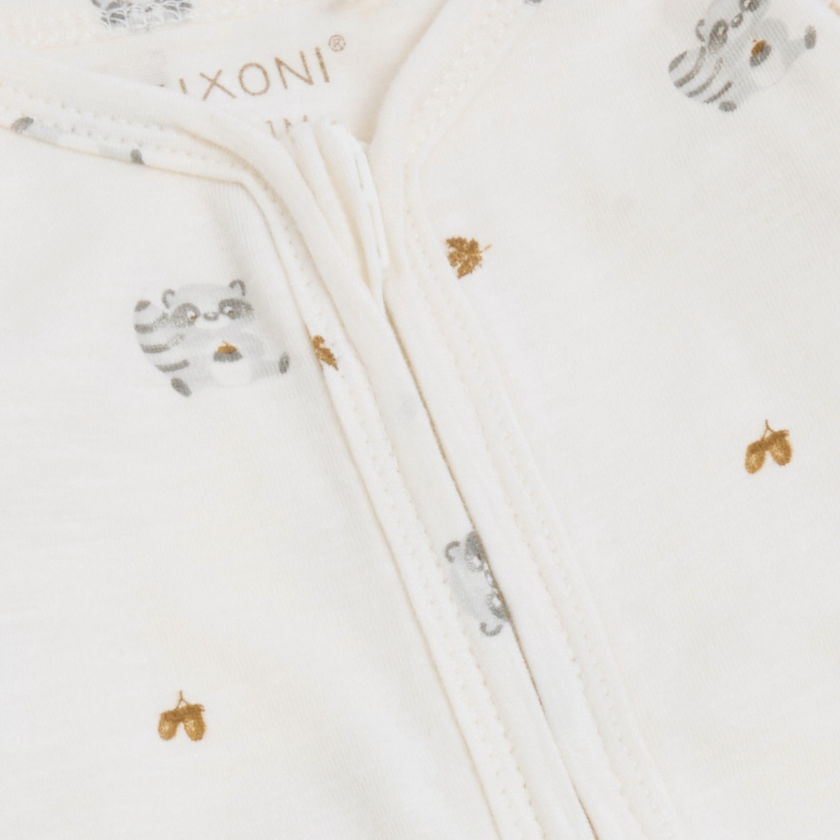 FIXONI Raccoon LS Jumpsuit Eggnog