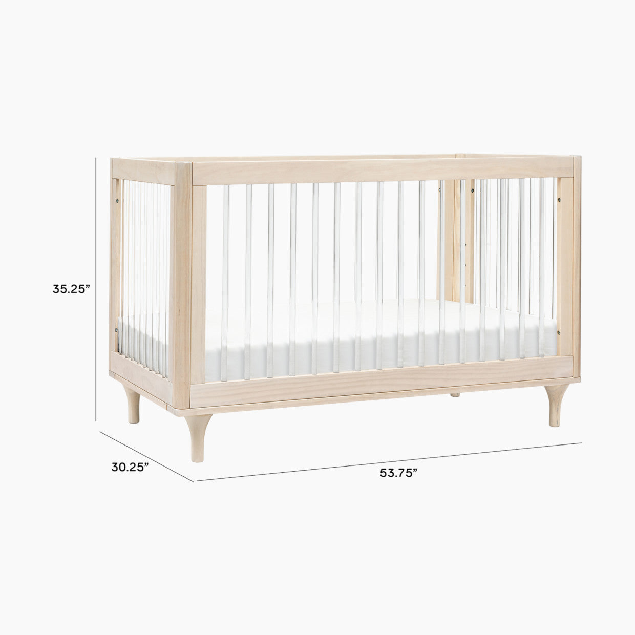 BABYLETTO Lolly 3-in-1 Convertible Crib