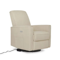 Thumbnail for KIDIWAY Evolur Harlow Deluxe Swivel Power Glider & Recliner with Footrest