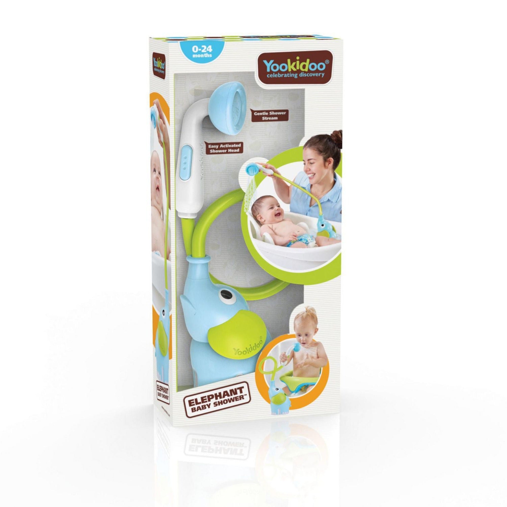 YOOKIDOO Elephant Baby Shower - Blue