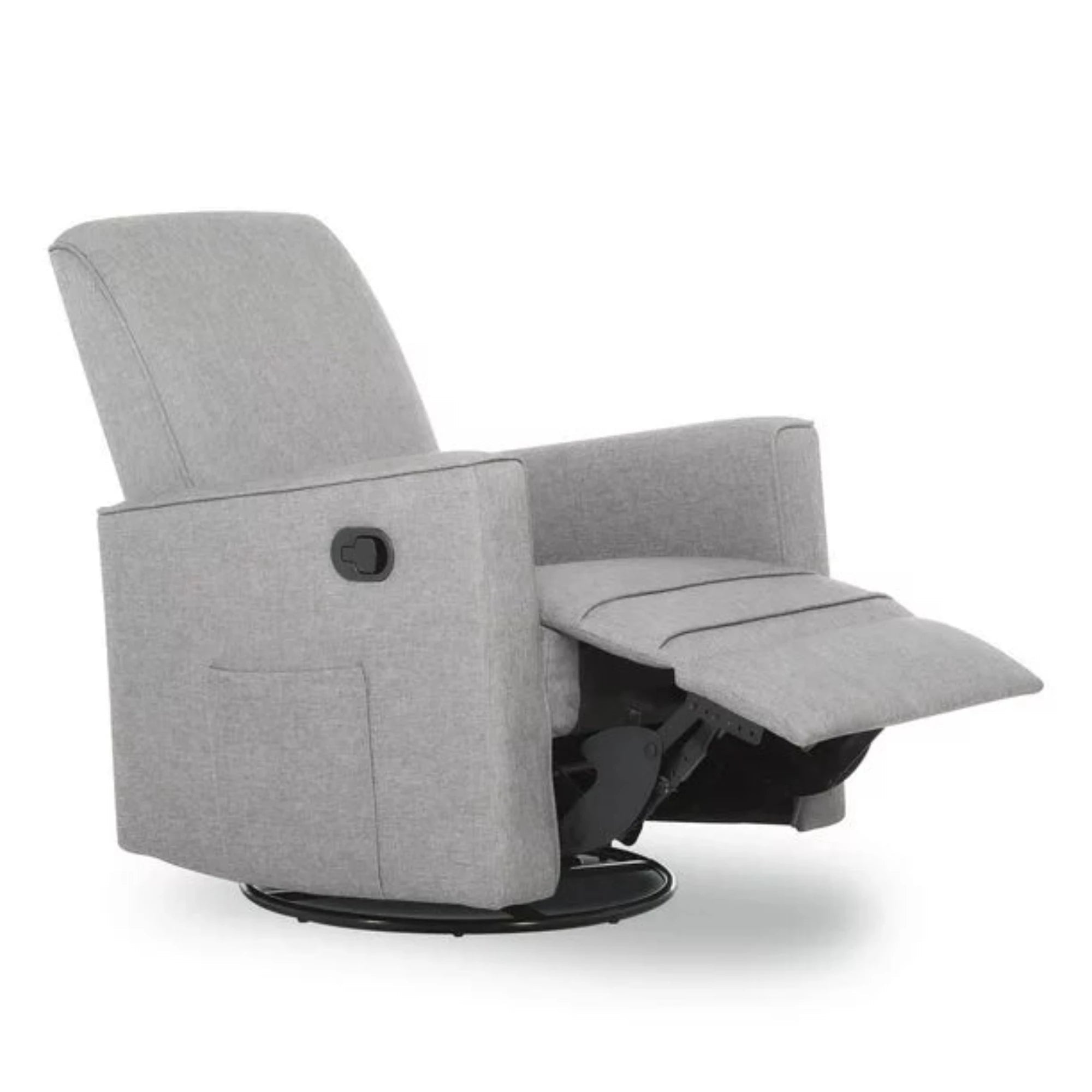 EVOLUR Raleigh Swivel Glider & Recliner with Footrest