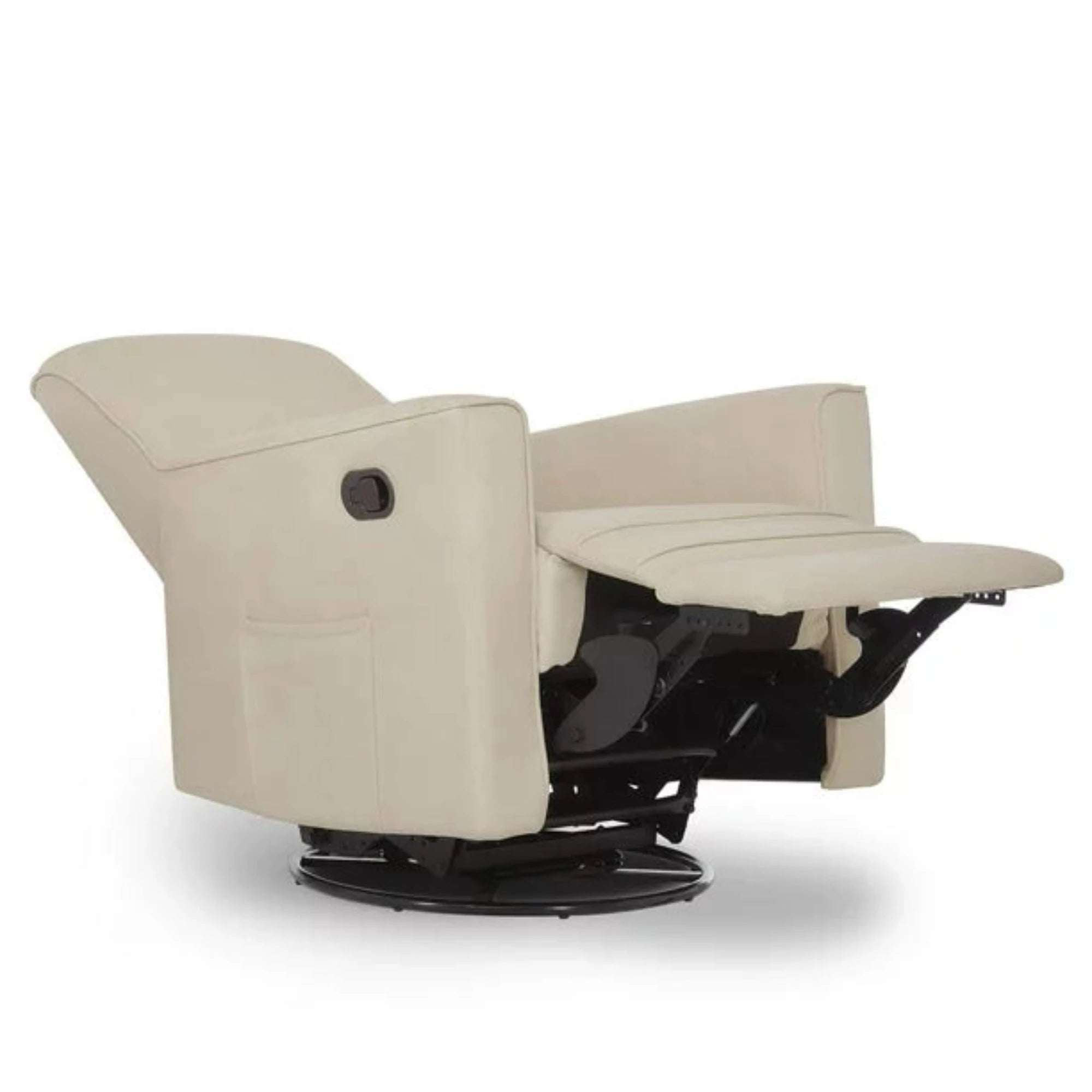 EVOLUR Raleigh Swivel Glider & Recliner with Footrest