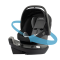 Siège auto rotatif pour bébé EVENFLO Revolve180 LiteMax - Gris cendré