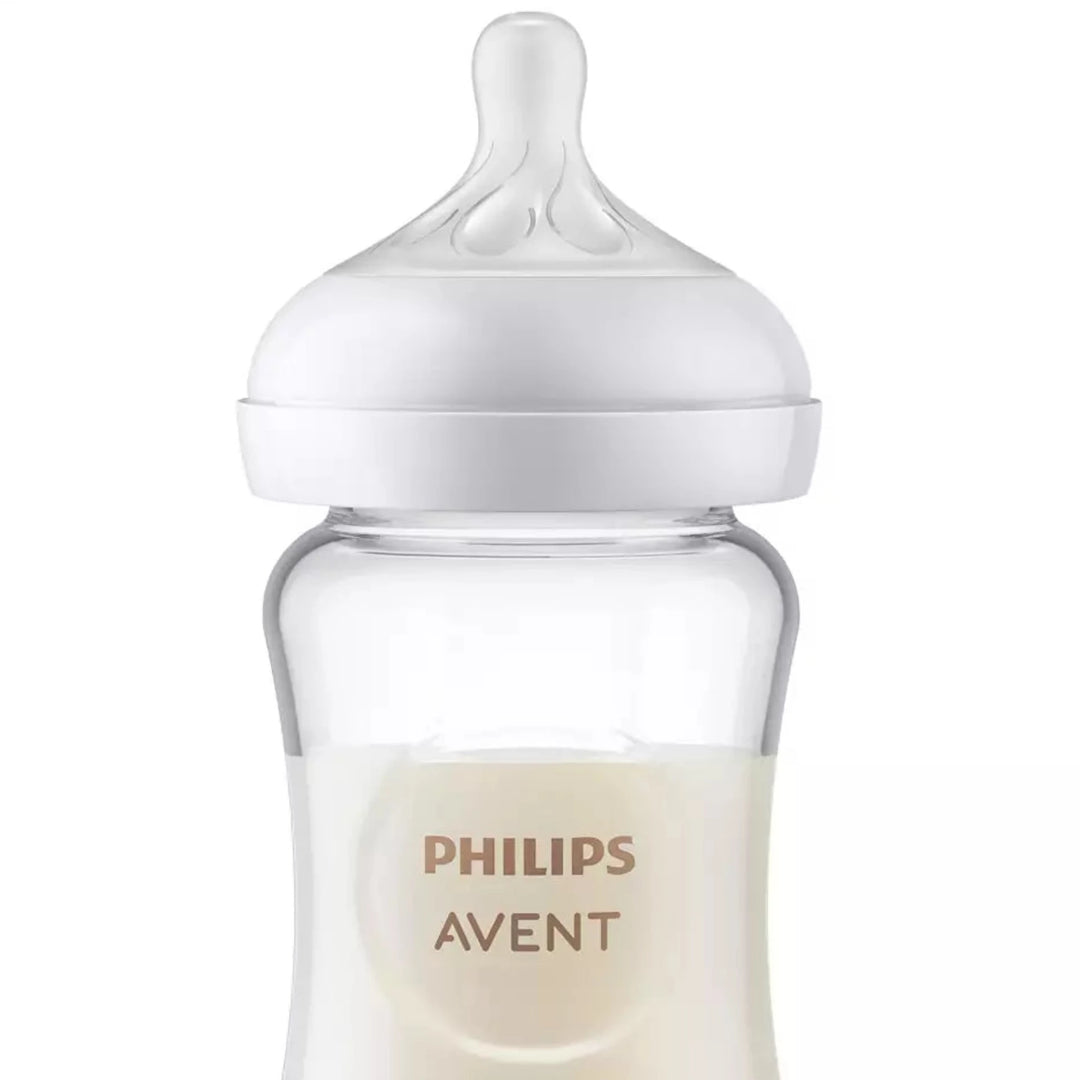 PHILIPS AVENT Glass Natural Bottle 8oz (3pk)
