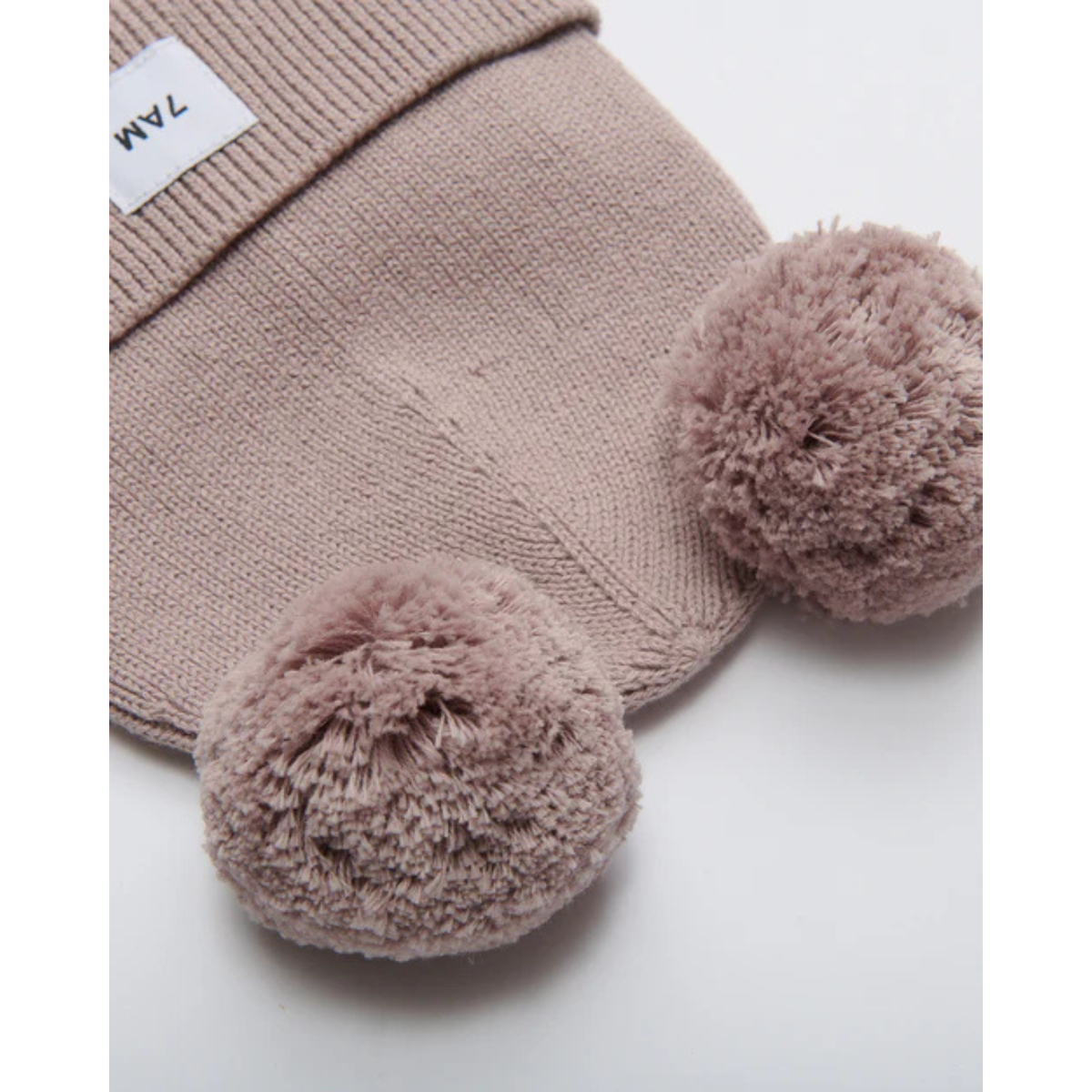 7AM ENFANT Chunky Pom Pom Beanie