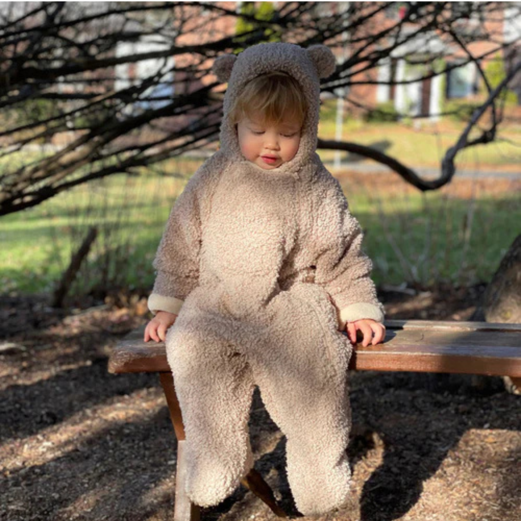 7AM ENFANT Snowsuit Bebe - Teddy