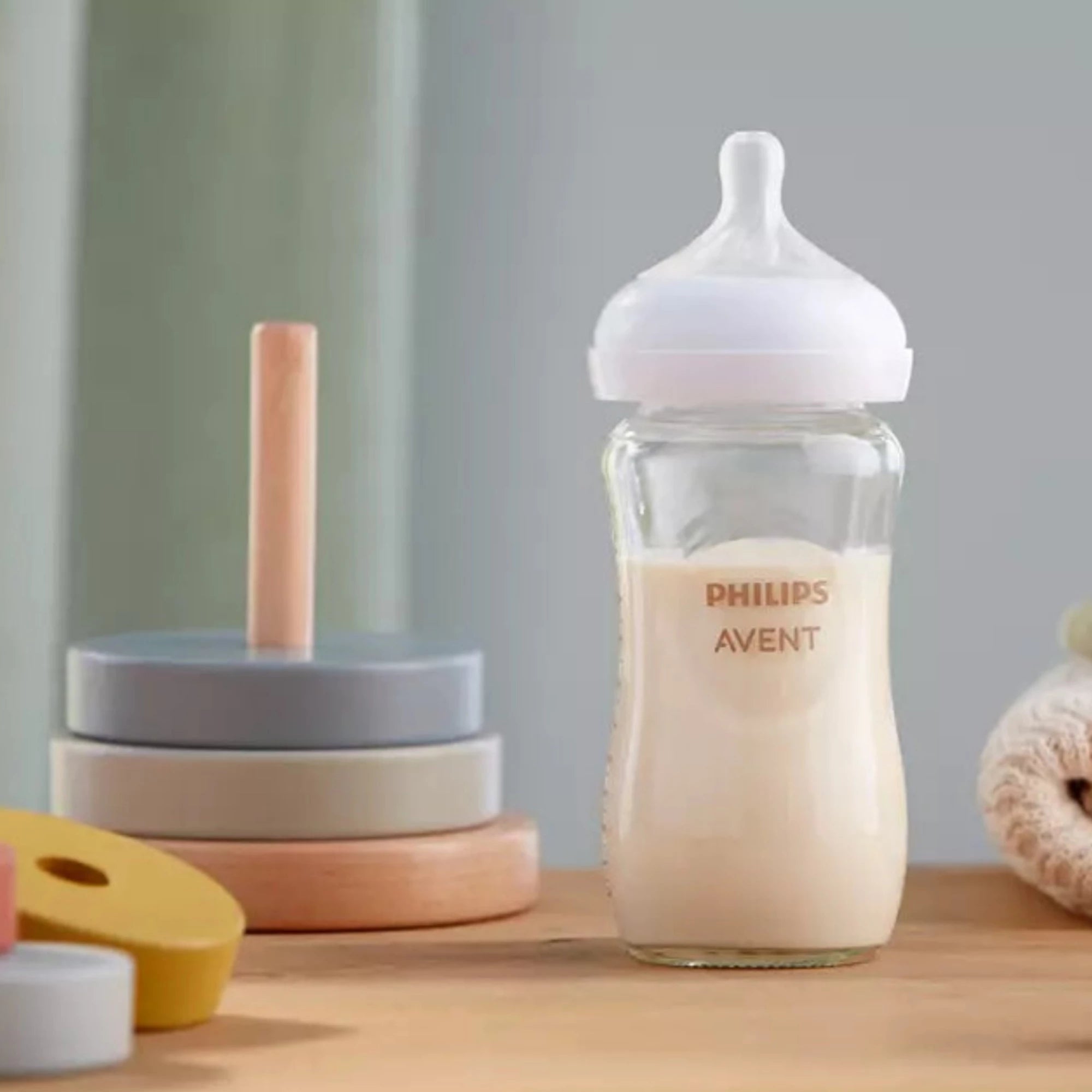 AVENT Glass Natural Bottle 8oz (1pk)