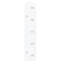 ABRICOTINE Growth Ruler - White
